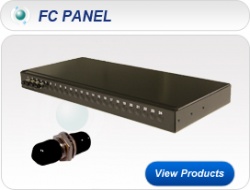 FC 1U 19” Multimode Fixed Patch Panel